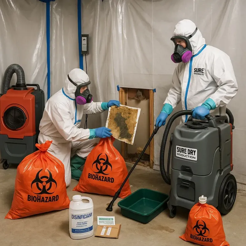 Contaminated Water Handling Protocols process in Clearwater County, MN